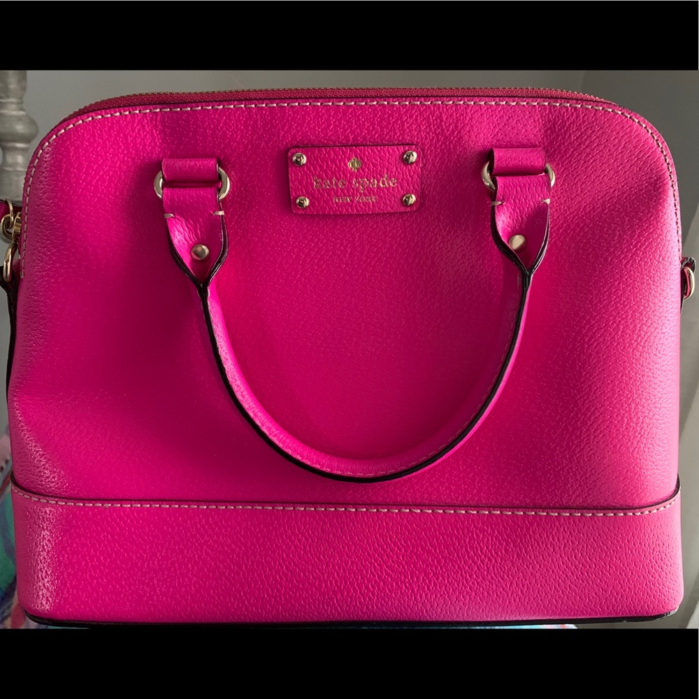 Kate Spade Hot Pink Rachelle Bag EUC